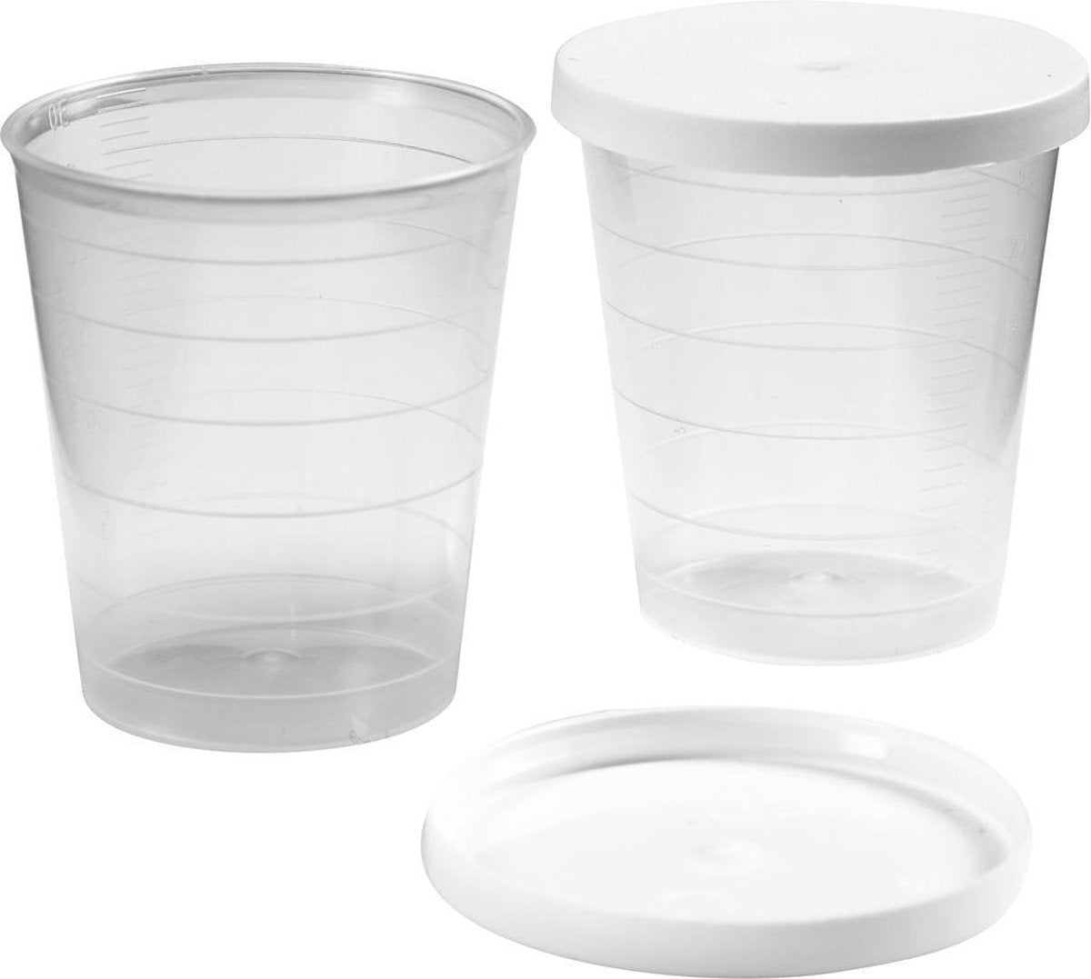 Gobelet avec couvercle, 30 ml, 75 pièces 1 boîte