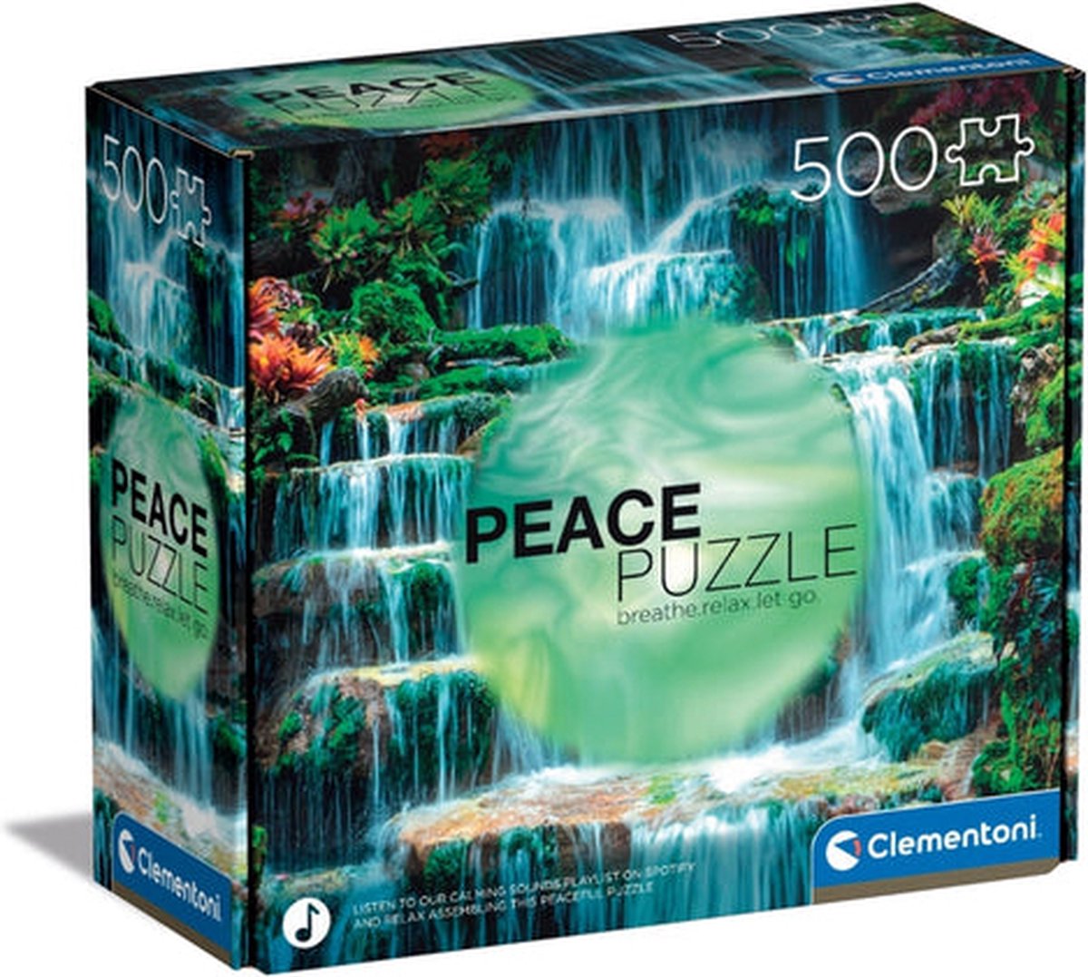 Clementoni Puzzle Peace Partie 1 500 pièces