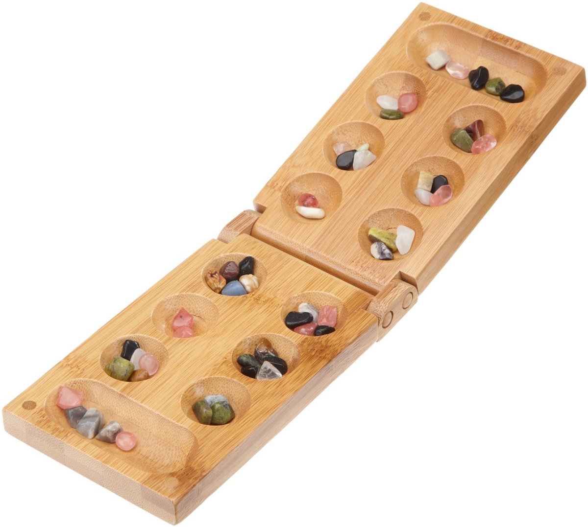 Philos kalaha set de voyage bambou