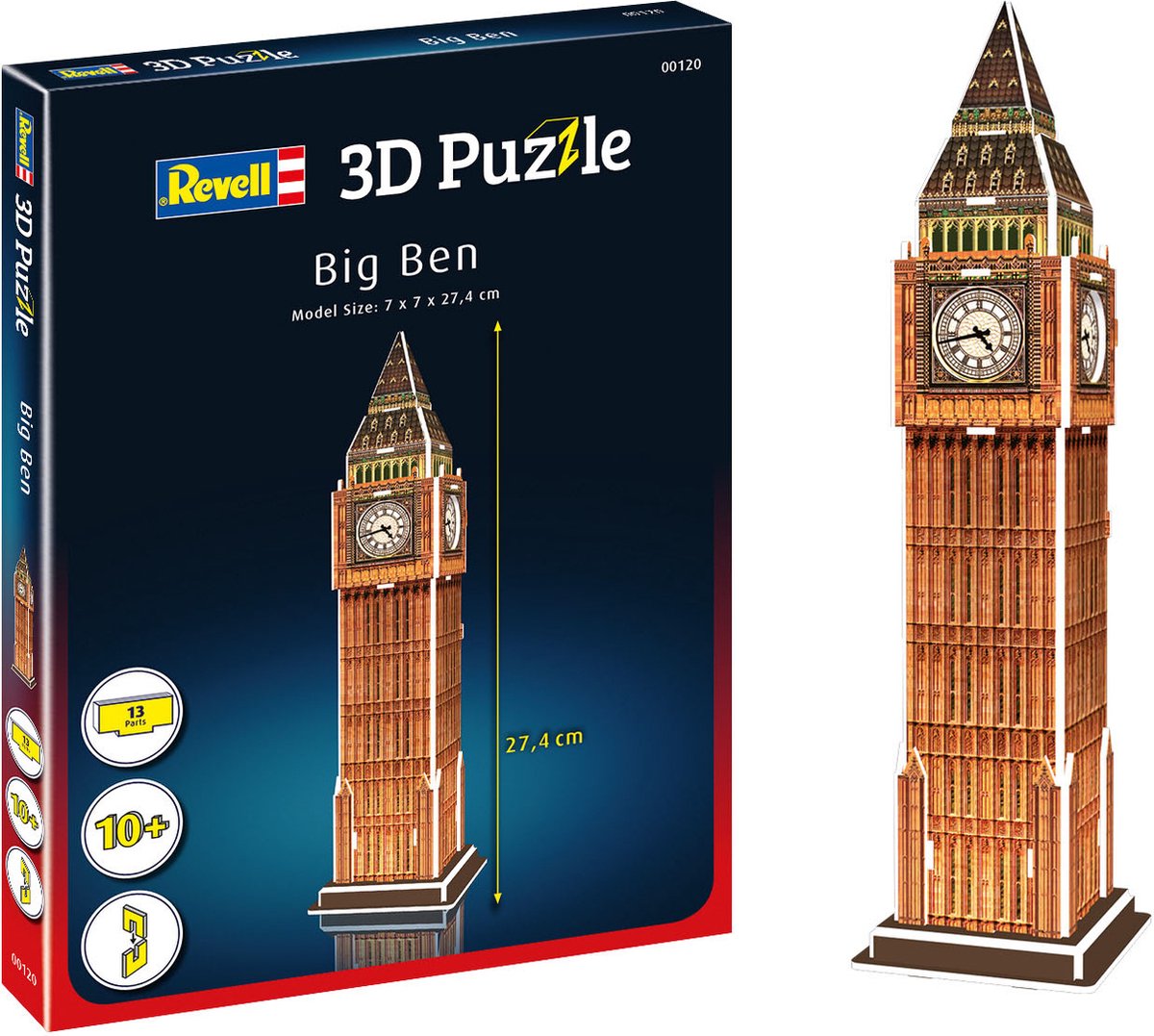 Revell 3D Puzzle Kitings Package - Big Ben