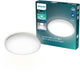 Philips LED Plafonnier Philips Moire - effet pailleté - lumière blanc froid : 4000k - diamètre : 32 cm - 17w - rond - blanc