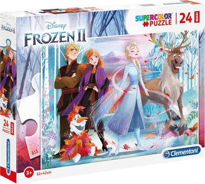 Clementoni Jigsaw Puzzle Super Color Maxi Frozen II, 24e.