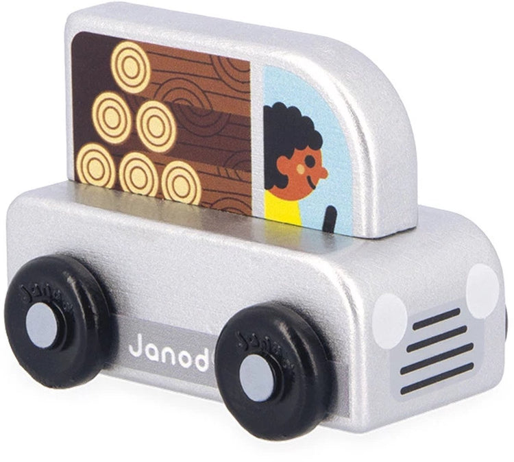Janod - carrefour - pick-up en bois