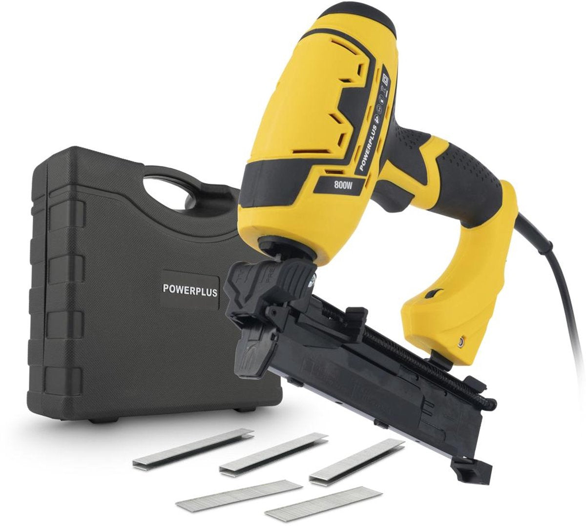 Powerplus - jaune - powx13801 - n.a. - agrafe, cloueuse - 800w