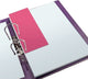 Duo de bandes de séparation Oxford 240x105mm rose