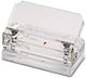 Maul perforatrice variable acrylique 10,7 x 6,3 x 6,9 cm transparent