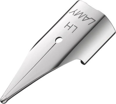 Lamy z 50 nib 888 - stylo de rechange en acier inoxydable chromé de couleur transparent - force de plume gauche - plume adaptée à la suspension pour gauchers