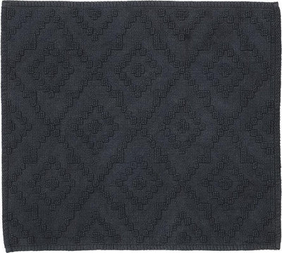 Sealskin - tapis de bain aztèque 60x60 cm - coton - gris foncé