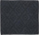 Sealskin - tapis de bain aztèque 60x60 cm - coton - gris foncé