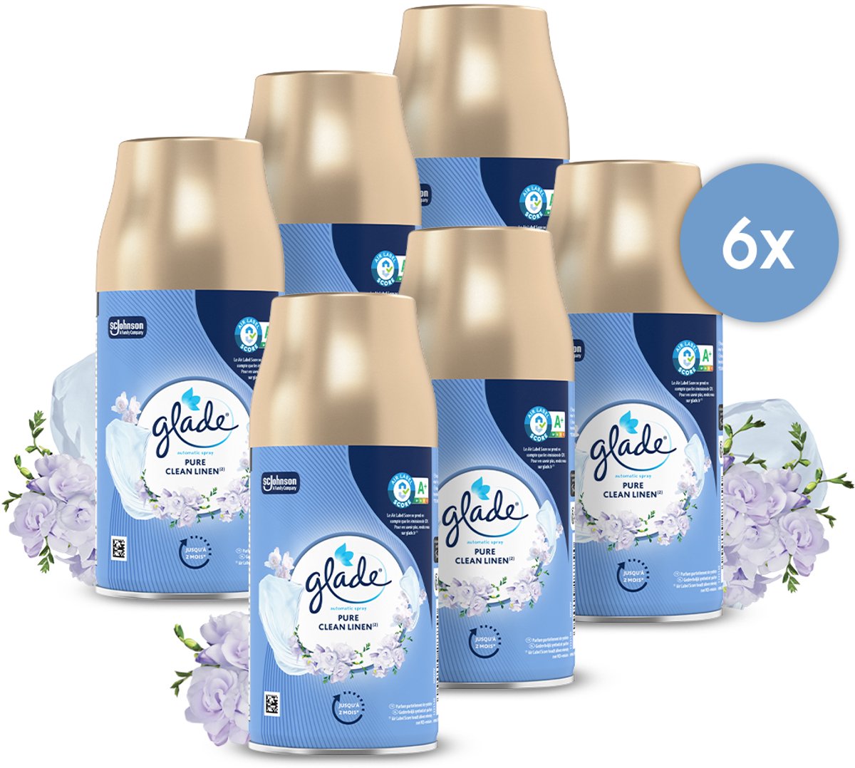 Glade spray automatique - recharge linge propre