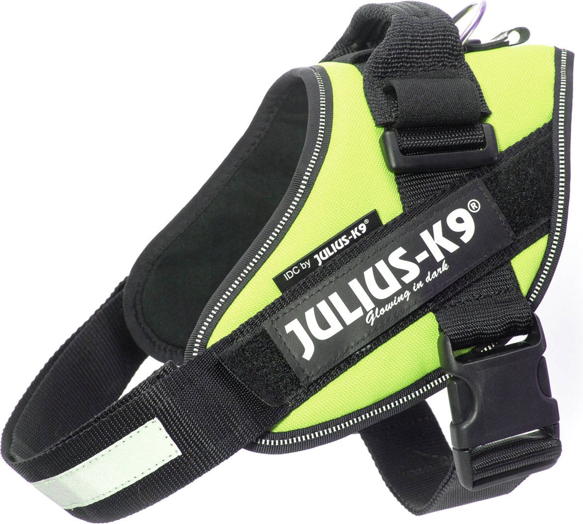 Julius k9 julius-k9 idc power harnais - harnais pour chien - m - taille 0 - néon