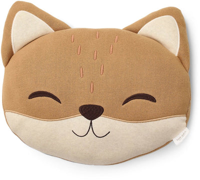 Petit coussin hollandais renard - marron - amis de la forêt