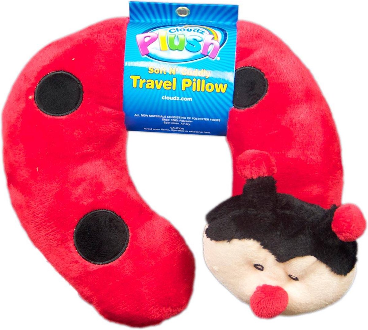 Clöudz peluche cloudz peluche oreiller cervical pour enfants coccinelle