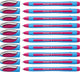 Schneider instruments d'écriture stylo à bille schneider - slider memo - xb - 1,4 mm - rose - 10 pièces - s-150209-10