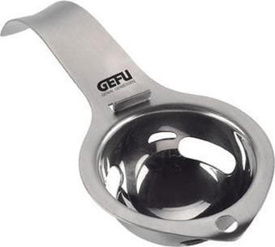 Séparateur d'œufs Gefu diviso – acier inoxydable – pour blancs et jaunes d'œufs – avec bord cassant