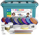 Snazaroo 1172250 Kit de maquillage professionnel - Kit complet de maquillage pour écoles, fêtes - doux pour la peau, à base d'eau avec paillettes