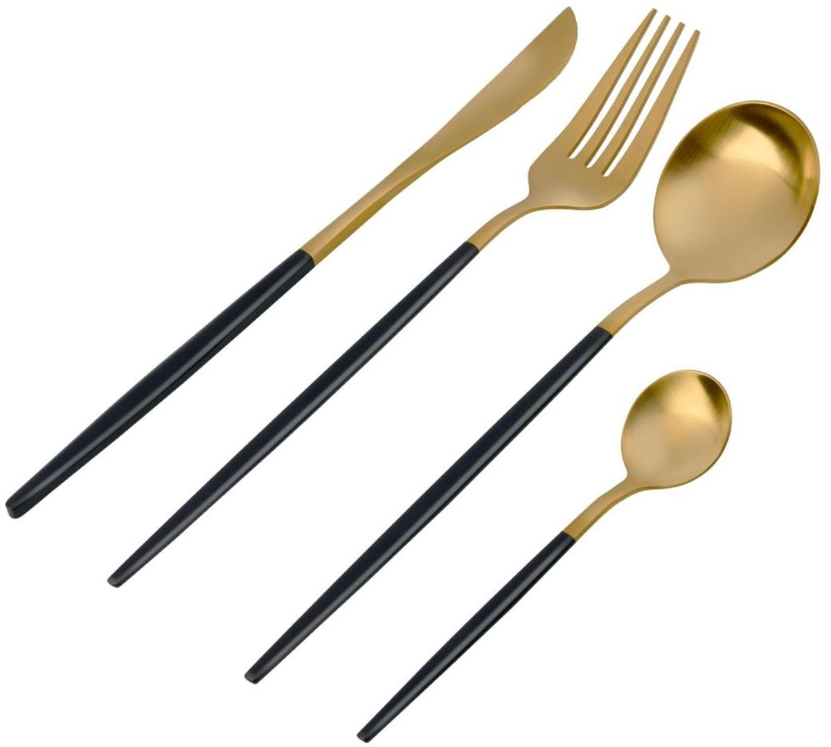 Ménagère Alpina 16 pièces - couverts en inox pour 4 personnes
