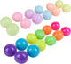Eddy Toys Squish Ball - 33286 - Squishy Ball 12 pièces - Quetschball compressible - Squeezable Ball - 12 pièces - 3,5 cm - 1 jeu de couleurs aléatoires