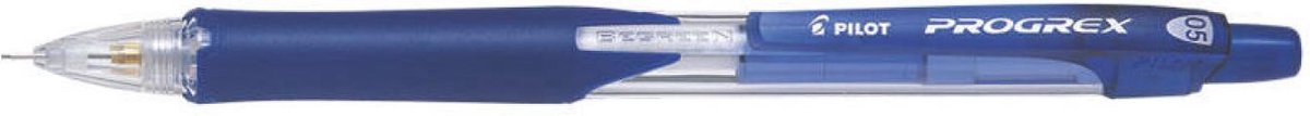 Porte-mine Pilot - Crayon à pression Progrex rechargeable 0,5 mm - Idéal pour dessiner, écrire et dessiner