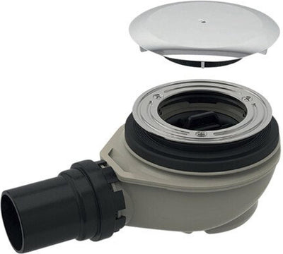 Bonde de receveur de douche Geberit avec couvercle 90 mm. chromé