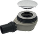Bonde de receveur de douche Geberit avec couvercle 90 mm. chromé