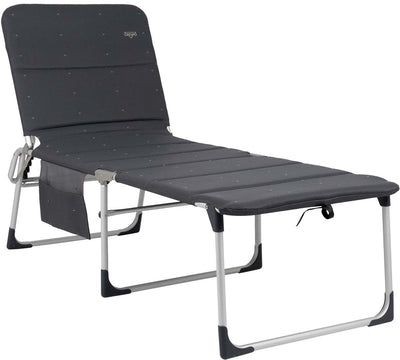 Crespo - lit pliant - al 363 - deluxe - gris foncé
