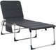 Crespo - lit pliant - al 363 - deluxe - gris foncé