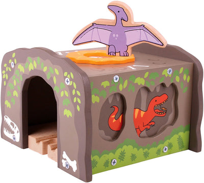 Bigjigs en bois T-Rex Tunnel