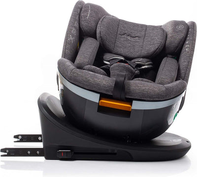Siège auto Babyauto xperta i-size - 360° avec isofix - 40 à 150 cm - 0 à 36 kg - jusqu'à 12 ans - coloris gris
