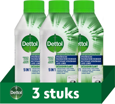Dettol - nettoyant hygiénique pour lave-linge - 3 x 250 ml