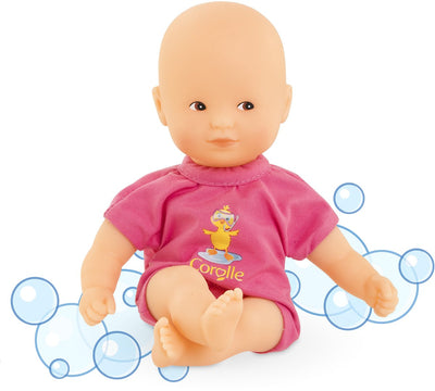 Corolle Mini Bad Babypop - Rose, 20 cm