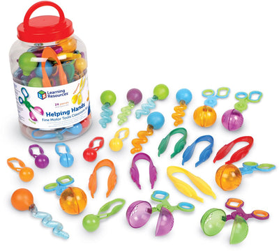 Ensemble de classe d'outils de motricité fine Helping Hands™ de ressources d'apprentissage - 3+