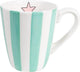 Mug Blond Amsterdam uni à rayures menthe - 0,35 l