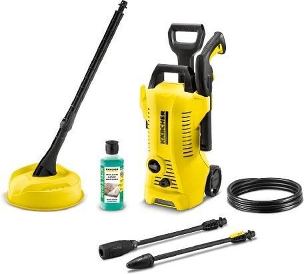 Kärcher k 2 premium power control nettoyeur haute pression domestique électrique 360 l h 1400 w noir, jaune