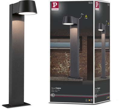 Paulmann Borne d'éclairage LED capea ip44 500 mm 3000k 6w 500lm 230v 98° aluminium anthracite