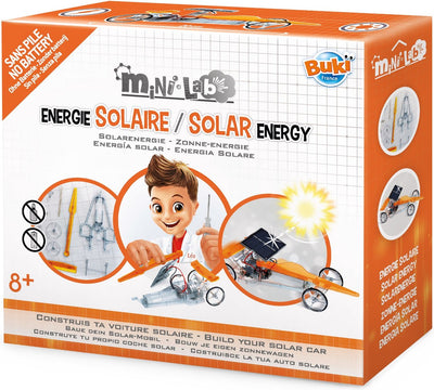 Buki france buki - mini laboratoire énergie solaire - construction de véhicules à énergie solaire