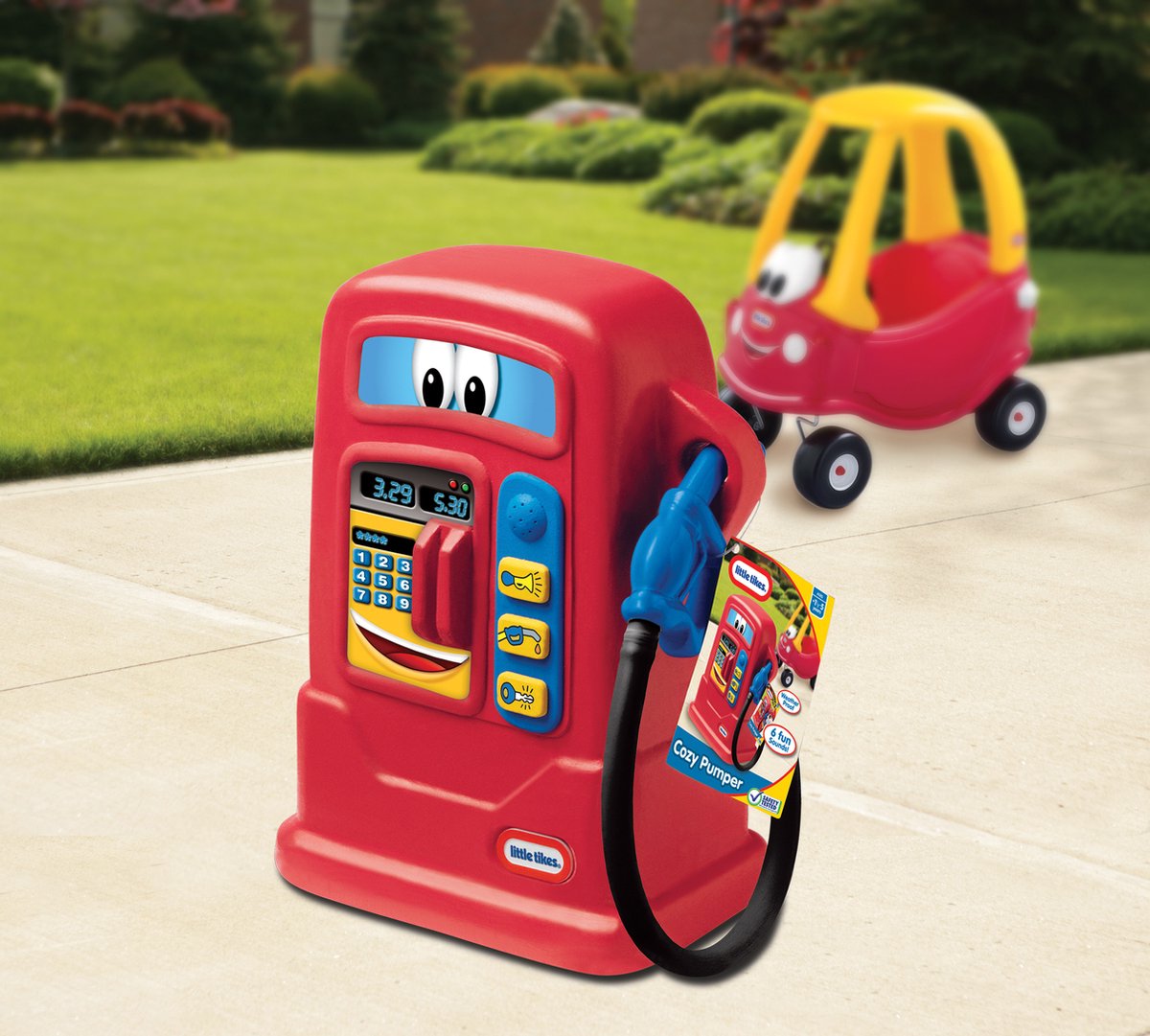 Pompe à essence Little Tikes Cozy Coupé