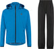 Agu go combinaison de pluie essentielle femmes hommes - bleu - l - imperméable et respirant