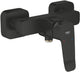 Mitigeur de douche Grohe Dice - avec raccords en S - noir mat