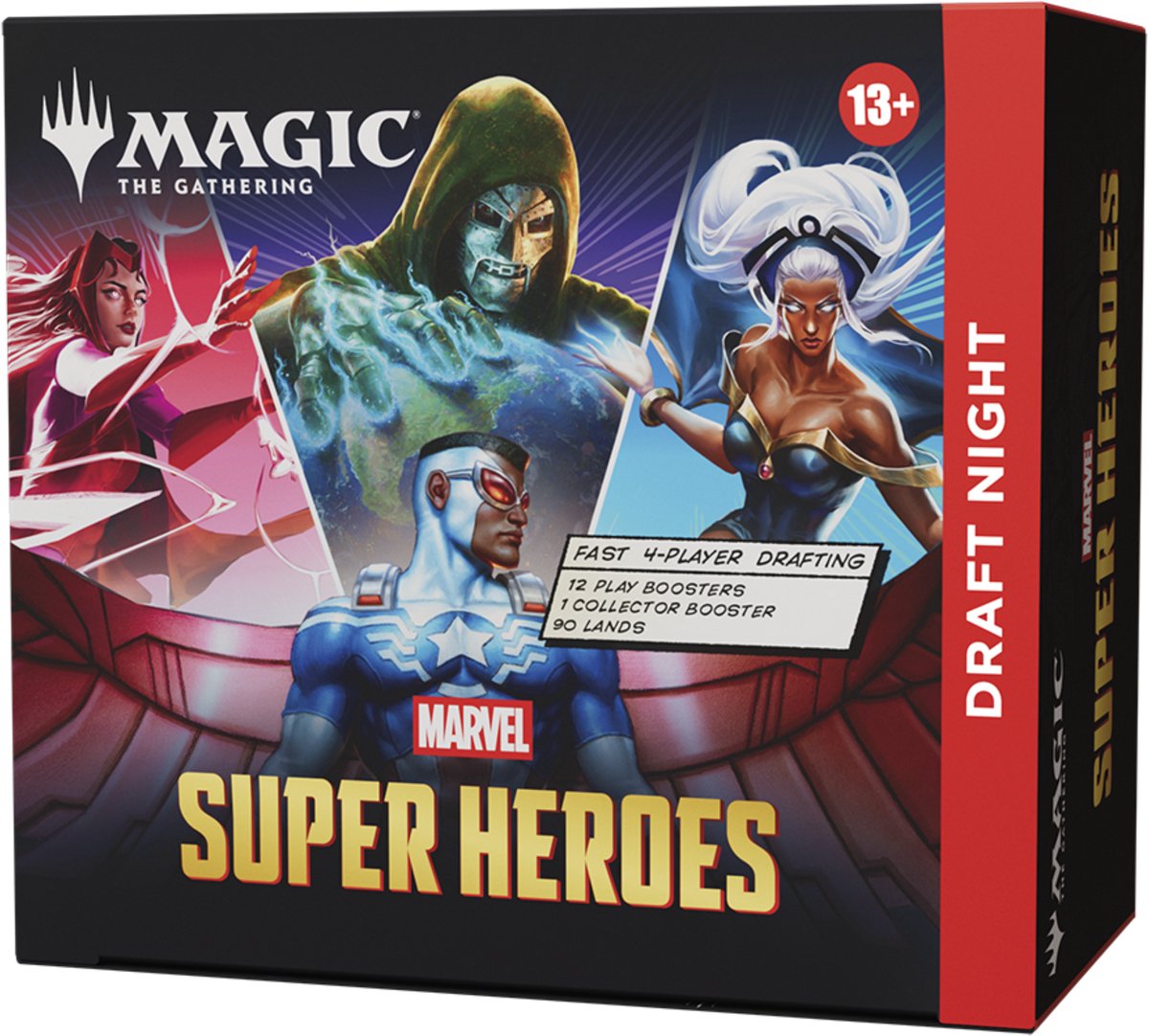 Magiciens de la côte : le rassemblement - boîte de nuit de projet de super héros Marvel - fr