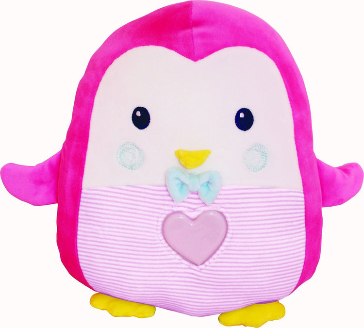 Pingouin en peluche Dimian - avec lumière et musique classique
