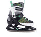 Tempish – system ice – patins réglables – patins pour enfants – noir et blanc – ajustement réglable pour la croissance, doublure chaude – taille 29-32