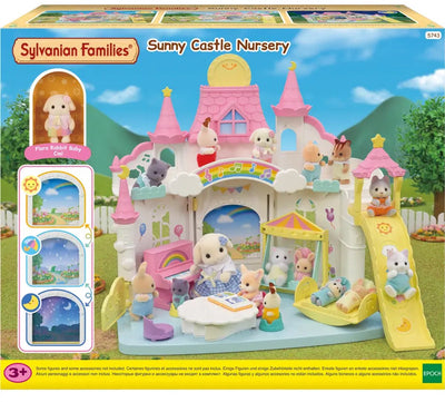 Familles sylvaniennes époques château de garde d'enfants ensoleillés