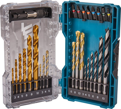 Makita e-07032 jeu de forets et d'embouts de tournevis 27 pièces