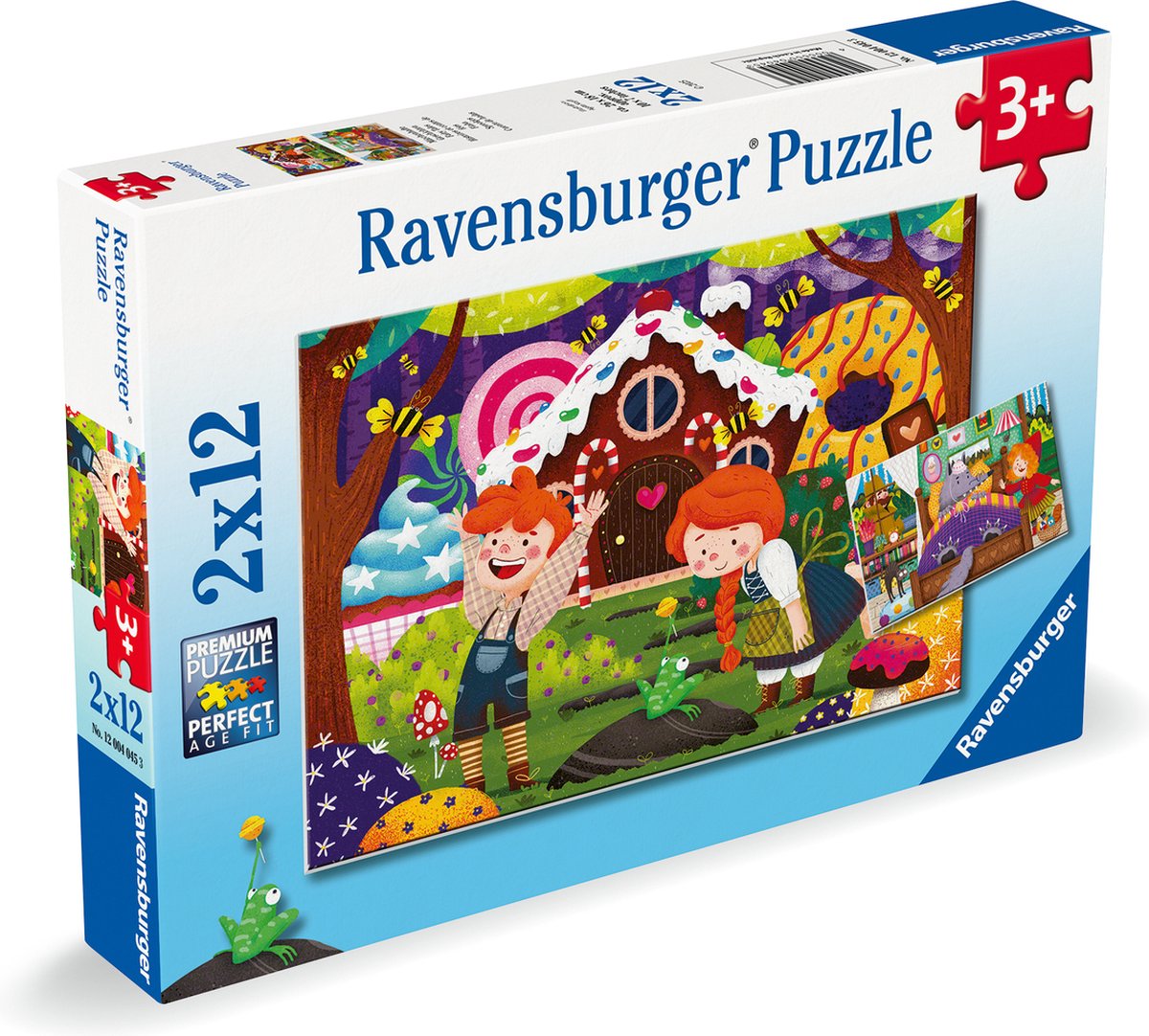 Ravensburger Jigsawaway Fairy Tales, 2x12st.
