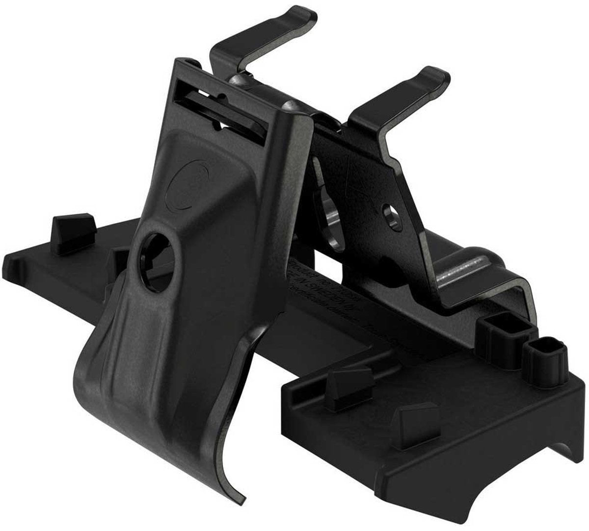 Thule kit 186049 rail affleurant kit de montage 4 pièces pour système de galerie de toit noir