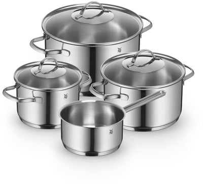 Wmf provence plus - set de casseroles - 4 pièces - inox - induction - ergonomique
