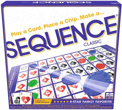 Jeu de société séquentiel sans marque sans marque, jeu de stratégie éducatif pour les enfants et les familles - Anglais