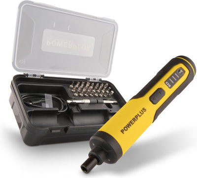 Tournevis sans fil Powerplus powx00420 - tournevis alimenté par batterie de 250 tr/min et 4 nm - avec chargeur USB