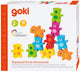 Goki Colors en bois Game d'empilement d'ours, 9dlg.